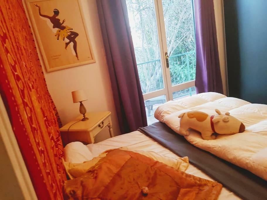 Etage Prive Dans Maison Chaleureuse Avec Piscine * Antibes